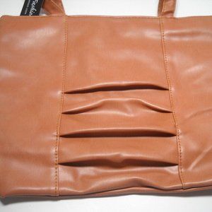 Women Full Size Handbag/purse/Shoulder light Brown